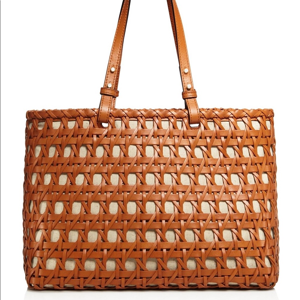 Kate Spade Woodly Avenue Delphine cognac purse